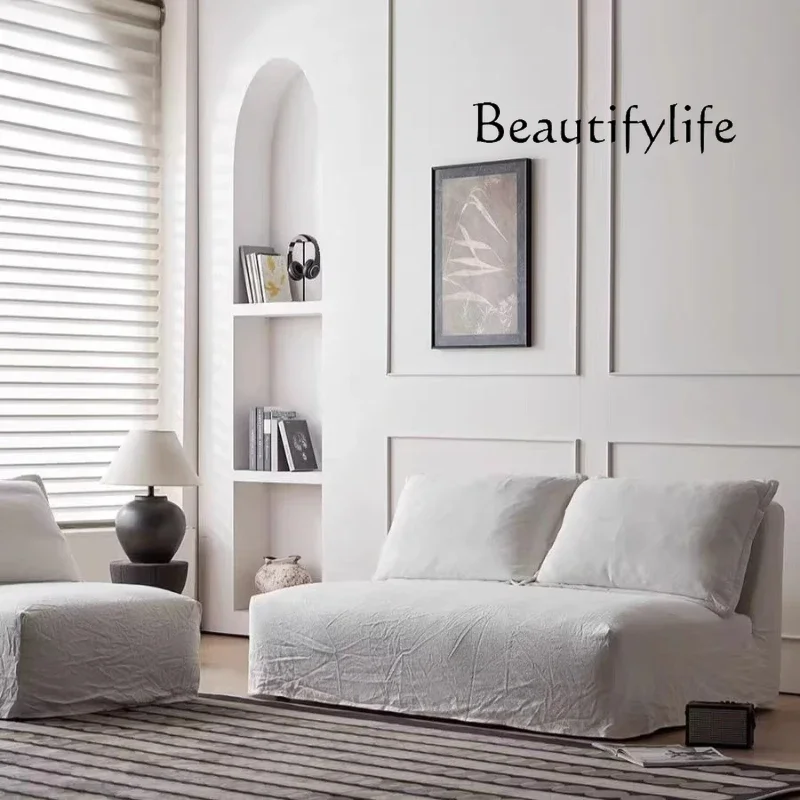 

Tiny House Muebles Postmodern Furnitur Minimalist White Living Room Sofas Floor Create Lazy Vintage Sofas European