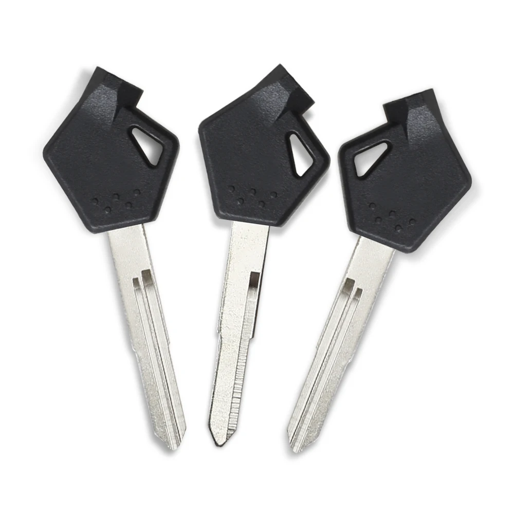 1Pcs New Blank Key Motorcycle Replace Uncut Keys For Qingqi UU UY 125 Little Dolphin motorcycle key embryo