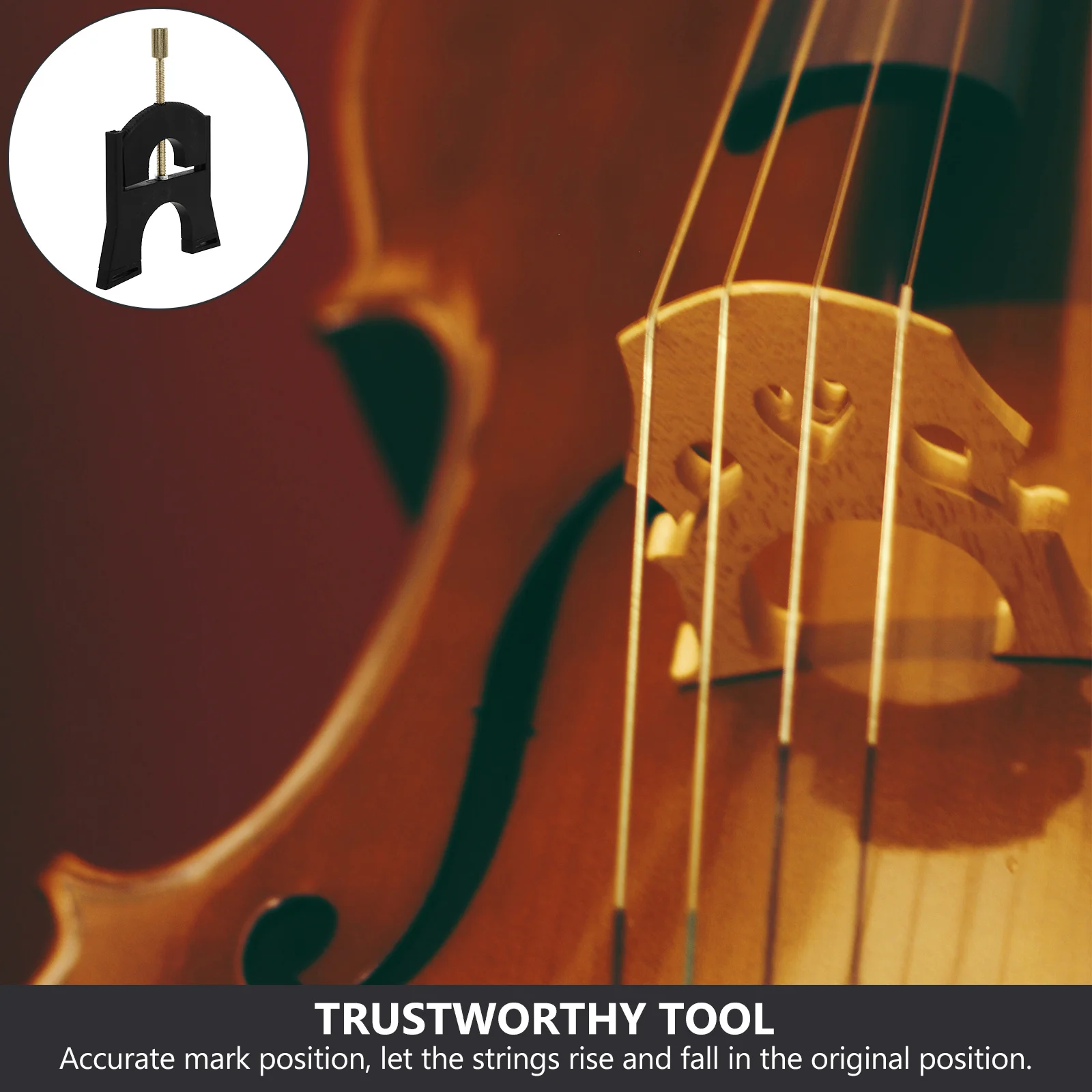 

Cello Accessories Violincello Bridge Tools Violoncello Supply 1/4-4/4 Changing Change