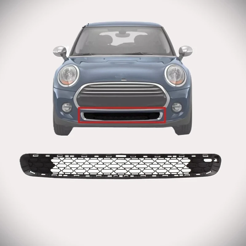 

Гоночные решетки переднего бампера для Bmw Mini F55 F56 F57, сотовая нижняя средняя решетка, решетка 2014-2021 гг.