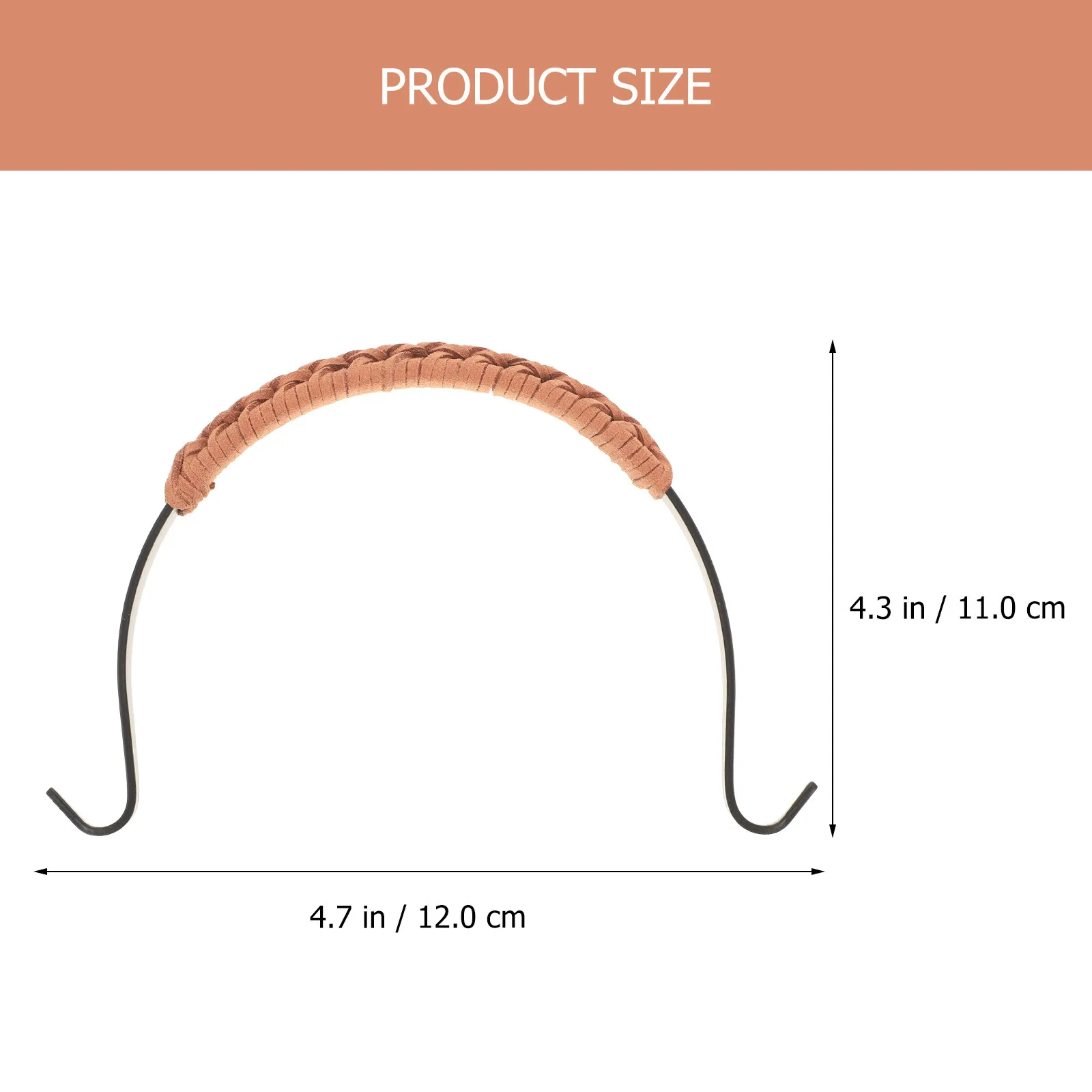 Ergonomic Teapot Handle Wear Resistant Iron Suede Heat Resistant Kettle Grip Household Replacement Accessory