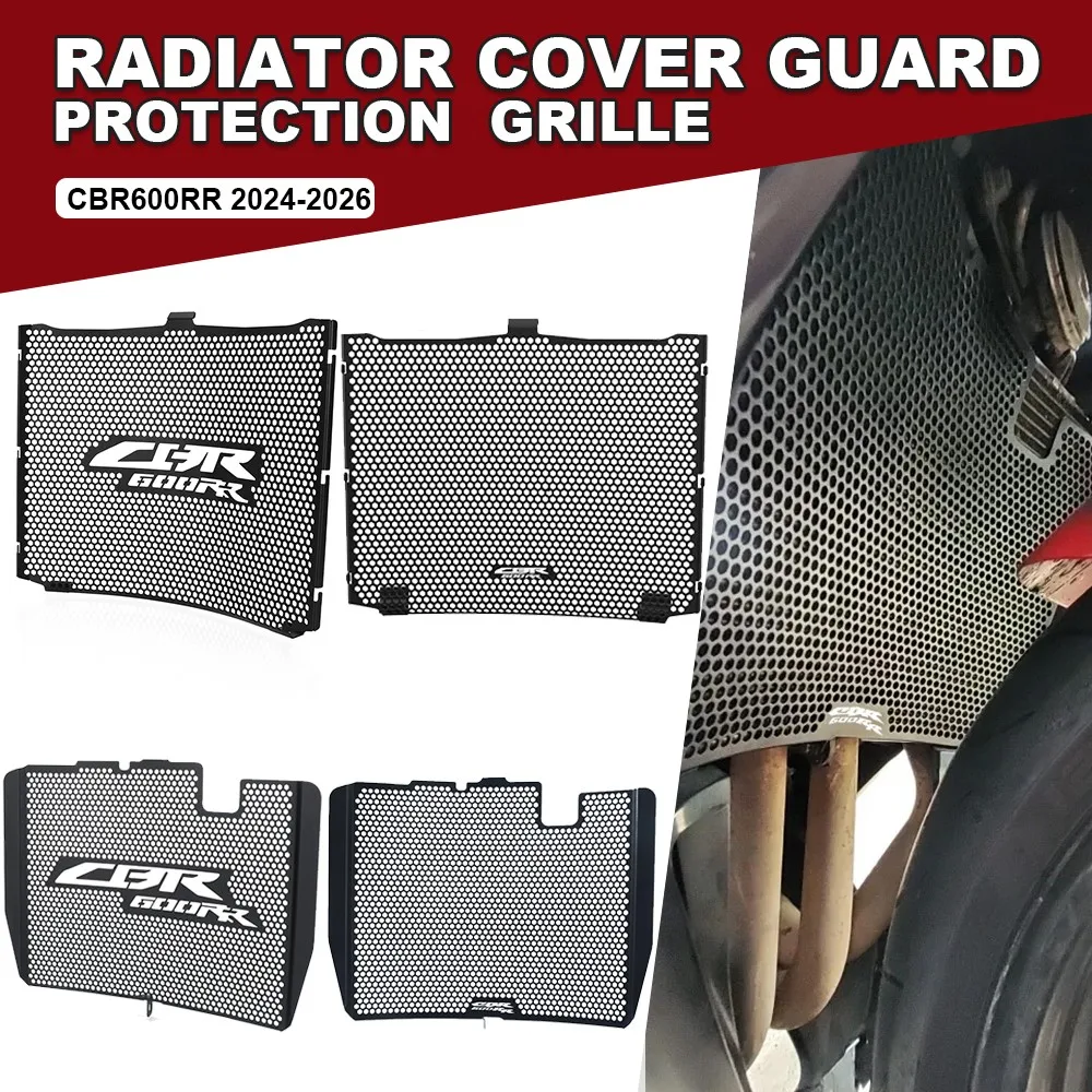 

Motorcycle Accessories CBR600RR / ABS 2024 2025 2026 Radiator Guard Grille CBR600 RR Grill Cover Protector For Honda CBR 600RR