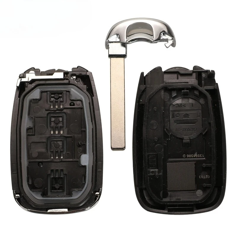 2/3/4/5/6 Button Remote Car Key Shell Replacement for Chevrolet Cruze Malibu Camaro Equinox Smart Key Fob Body Housing