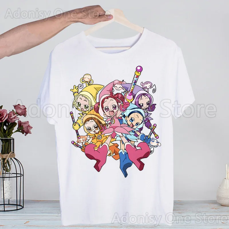 Doremi Magic T Shirt Uomo Retro lavato Top Tees Harajuku Tshirt Streetwear Hip Hop T-shirt maschili