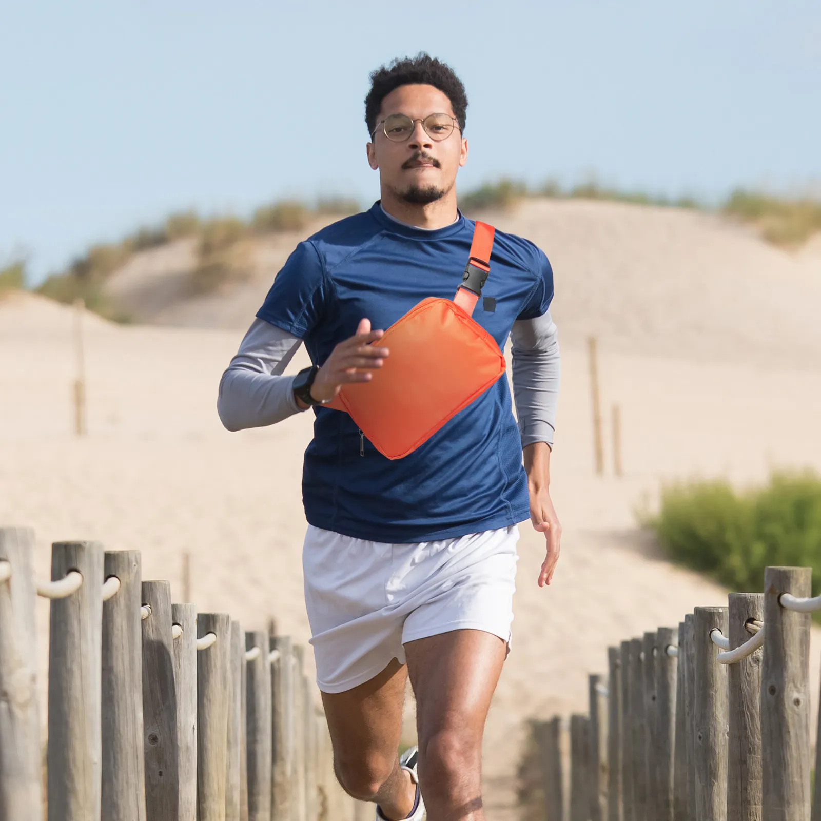 

Multifunctional Waist Bag Waterproof Crossbody Fanny Pack for Travel Hiking Cycling Camping Walking Fanny Pack