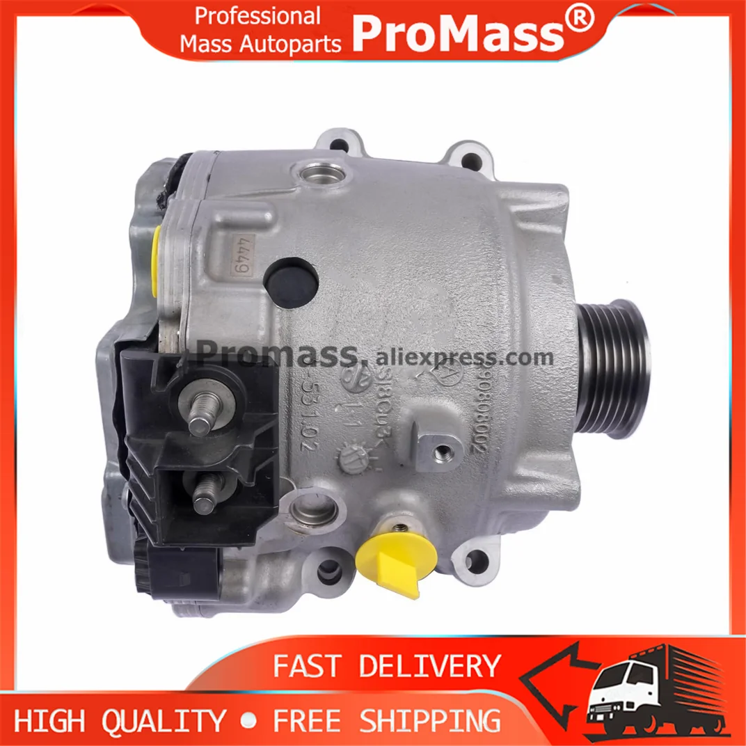 

New Alternator Generator Water-cooled 48V/250A for Audi A4 A6 A7 A8 Q7 Q8 B9 S4 4N0903028P 4N1903028A 4N0903028B