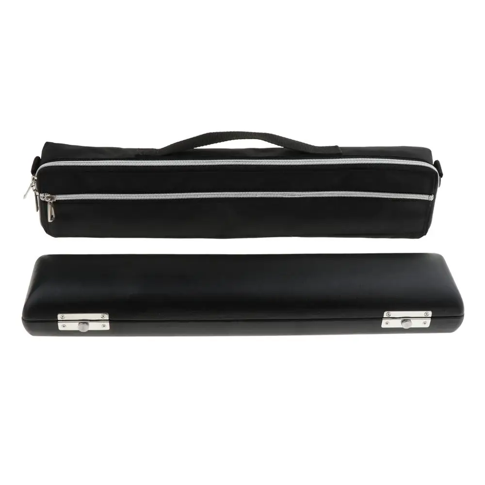 Professional Portable Bag For Western Concert 16 17 Holes Flute Gig Box Cotton Padded Waterproof Durable Cover Backpack