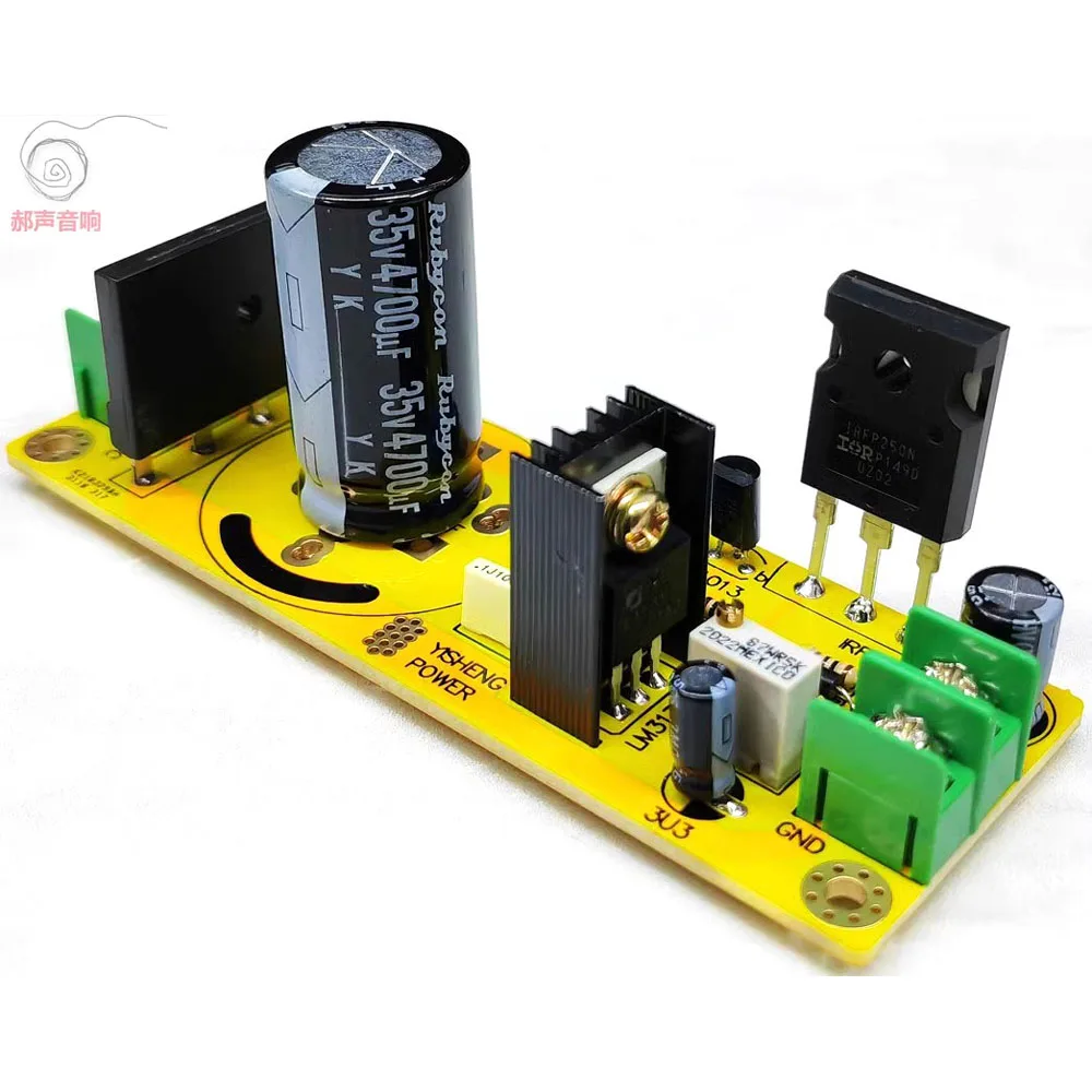 LM317+ Field Effect Tube Amplified High Power Voltage Regulator Linear Power Supply Max 10A