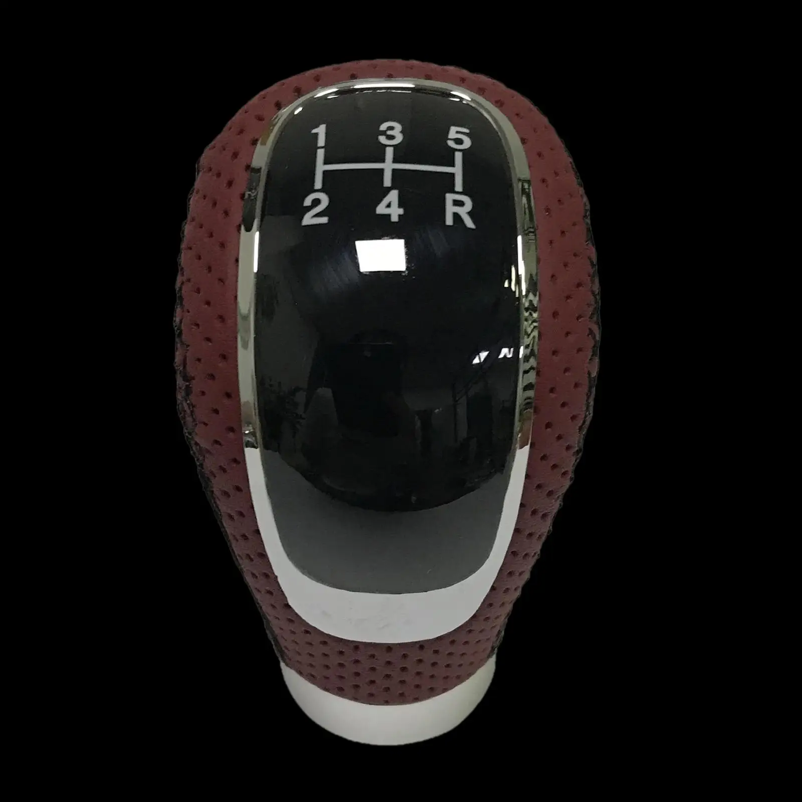 

Заготовка из алюминия, универсальная 5-скоростная ручная автомобильная ручка переключения передач, черный, красный, рычаг для вышивания, гаечный ключ L