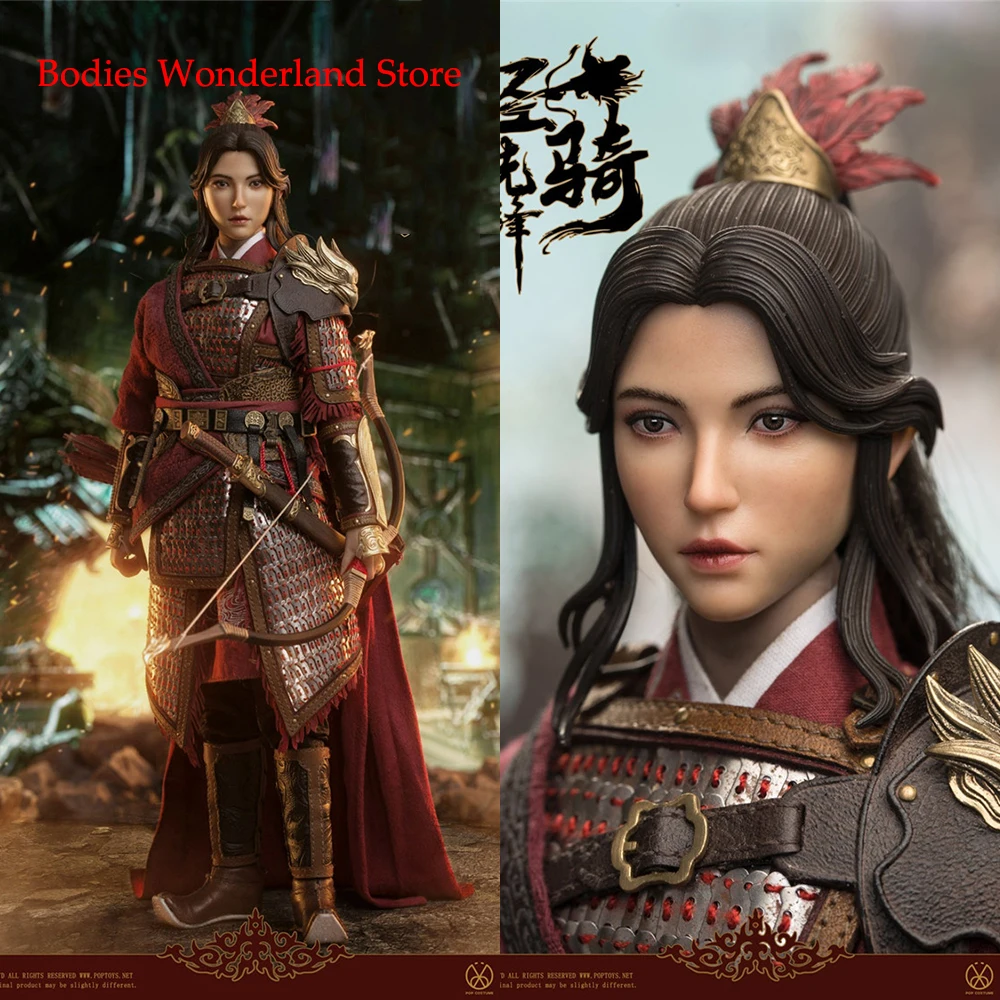 

POPTOYS ALS008 1/6 Ancient Armored Legend Series Competing in the Central Plains-Qingqi Pioneer Female Solider Action Figure