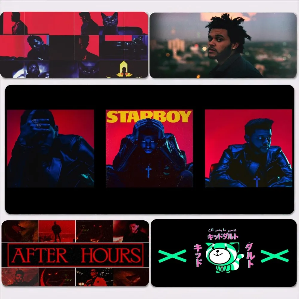 The Weeknd Mousepad Large Gaming Compute Gamer PC Keyboard Mouse Mat