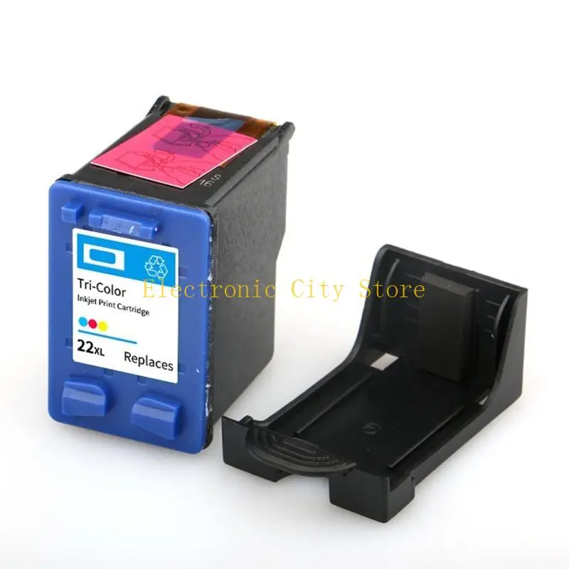 21 22 21xl 22xl أسود ، خراطيش حبر ثلاثي الألوان يعمل مع Deskjet F2180 F2280 F4180 F2200 F380 380 Printer Hu8d