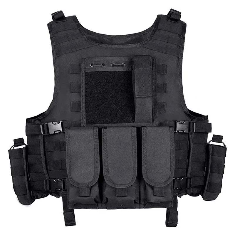 

Tactical Buckle Vest Onboard Magazine Airsoft Paintball CS Outdoor Protective Lightweight Hunting Vest