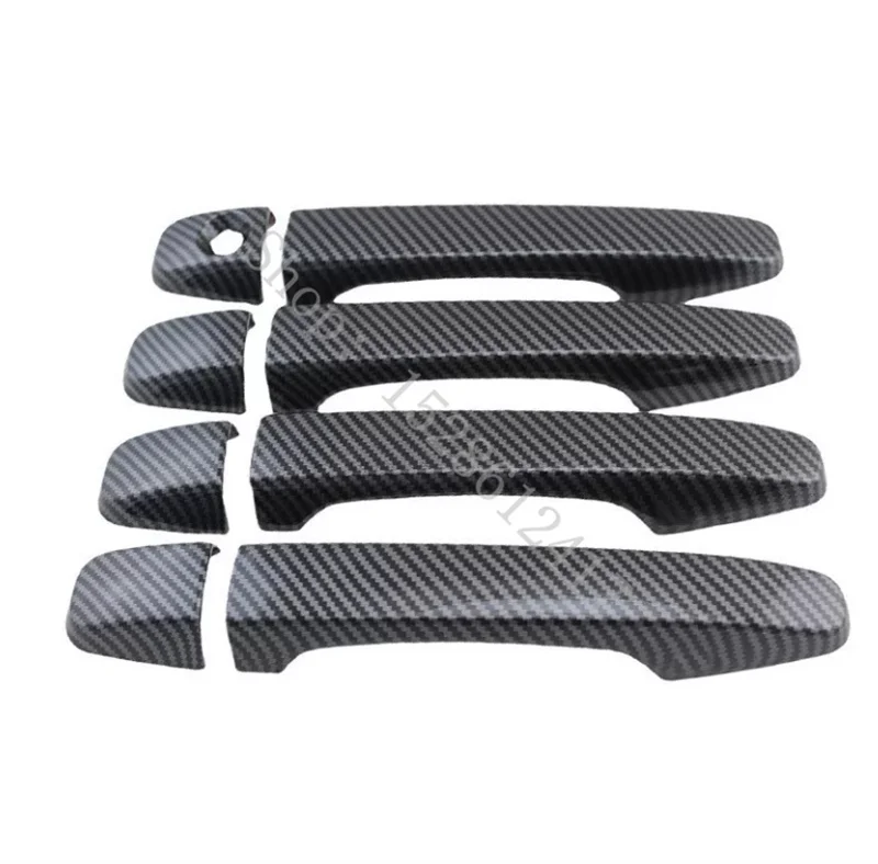 For SUBARU WRX LEVORG 2014-2021 ABS Door Handle Cover car door handle protector trim Overlay Molding Garnish