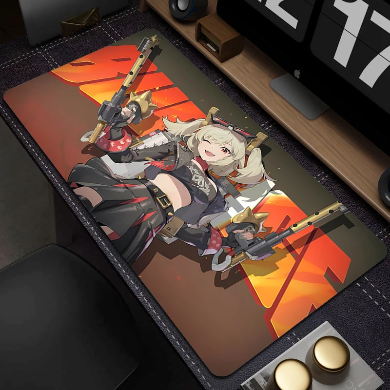 

Zenless Zone Zero Bumice White Large Mouse Pad XXL HD Print Game Professional Gaming Mousepad Gamer Desktop Decoration Mouse Mat