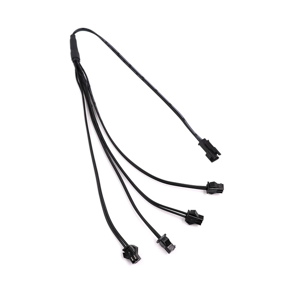 1 to 2/3/4/5/6/7/8/9/10 Way Splitter Connectors Cable for EL Wire Neon Light Accessories