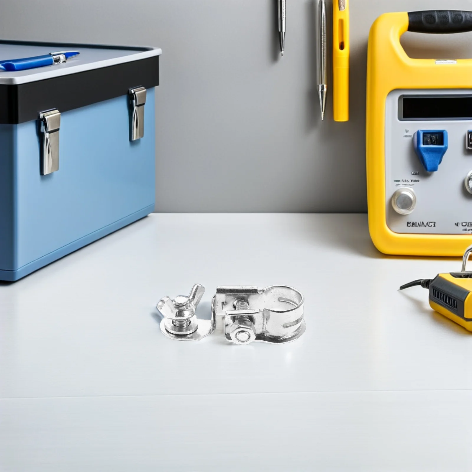 

1Pair Car Terminal Connectors High Conductivity Corrosion Resistant Quick Disconnect Clamp for Secure Automotive