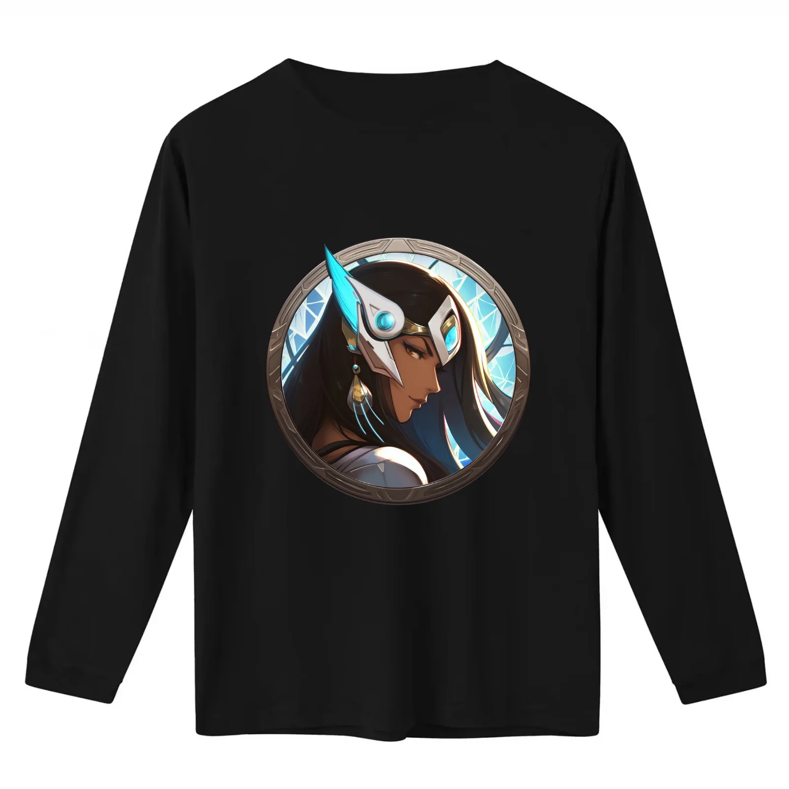 Photon Barrier Token T-Shirt Summer Casual Cotton Tee Oversized Streetwear Tops Vintage Graphic Print Loose Fit Short Sleeve
