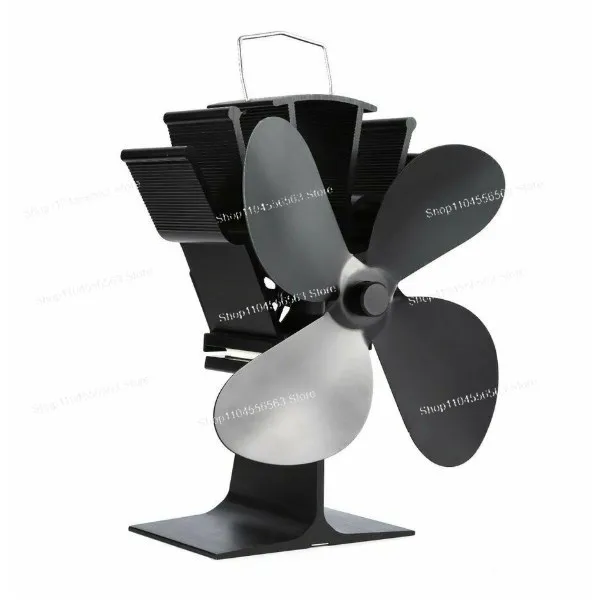 Heat Powered Stove Fan Thermoelectric Generator for Fireplace Outdoor Ice Fishing Camping Heater No Electricity Eco-Friendly