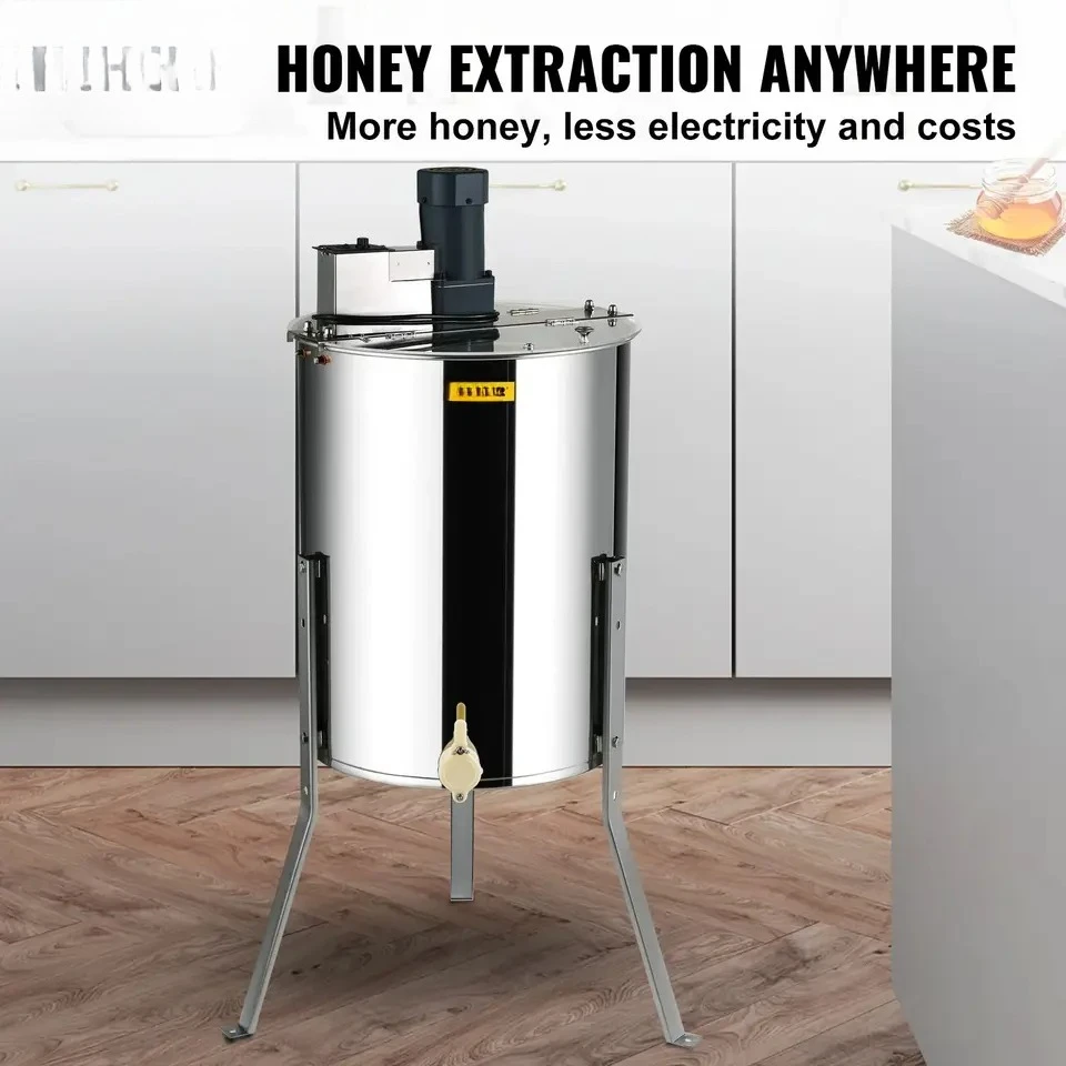 Extractor, honey shaker, honey separator 234 boxes, electric belt outriggers over