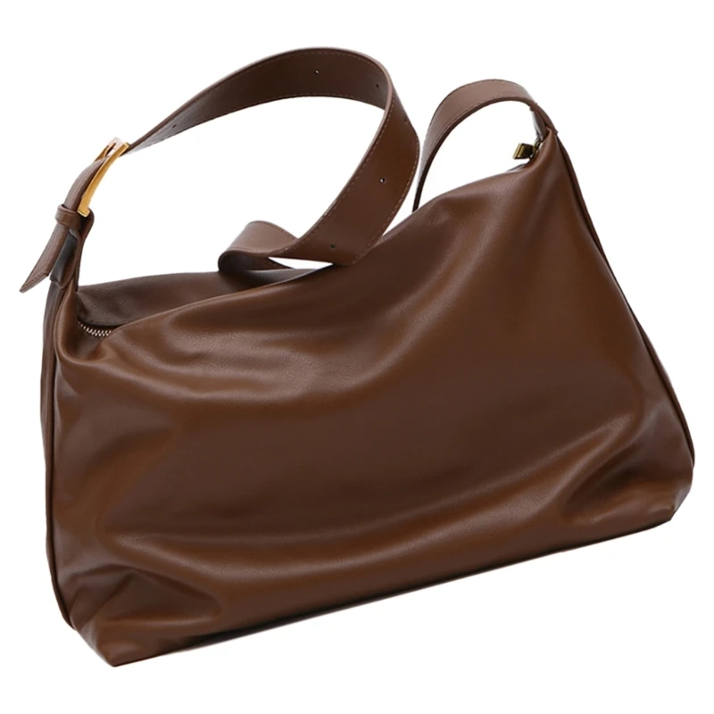 

Women Classical PU Shoulder Bag Large Capacity Crossbody Bag for Work and Travel