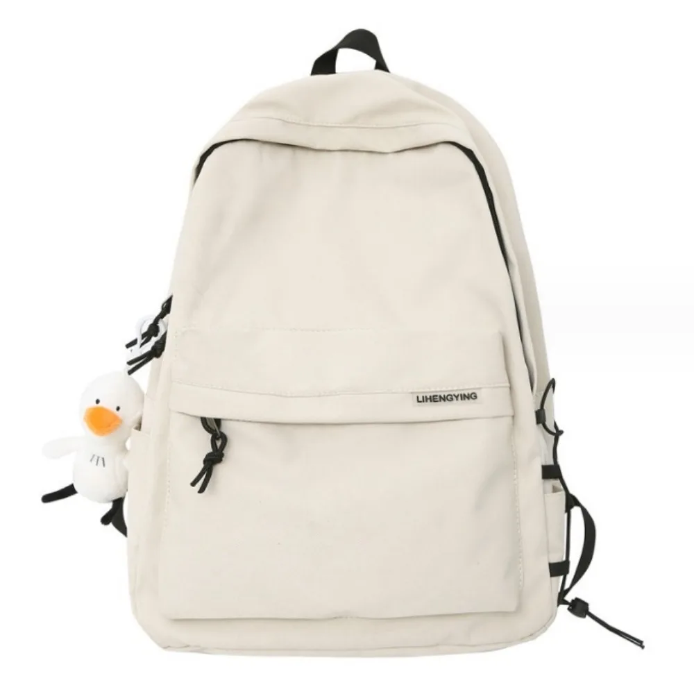 

Рюкзак большой емкости, повседневный вид, школьный рюкзак в японском стиле для студентов, несколько карманов, водонепроницаемая подростковая нейлоновая сумка для книг