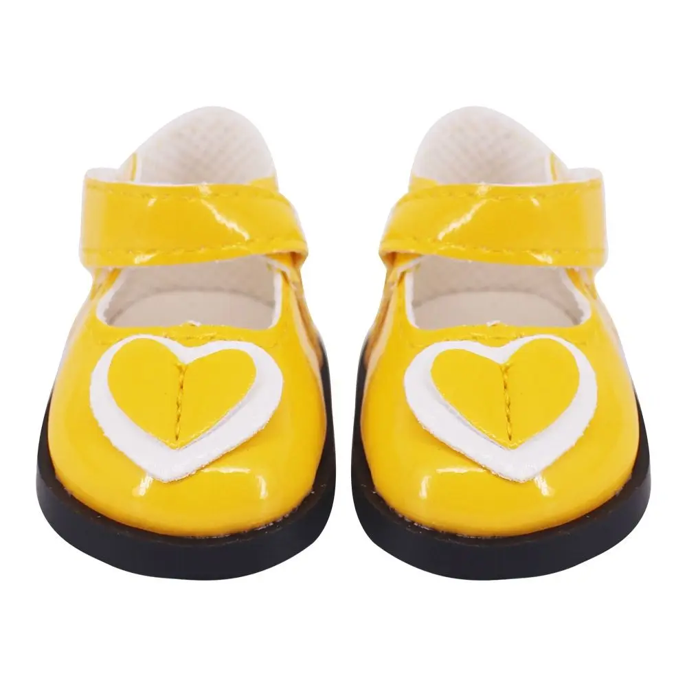 

5CM 20cm Cotton Doll Shoe PU Leather Shoes Doll Mini Doll Leather Boots Lightweight Mini Butterfly Princess Shoes Kids Gifts