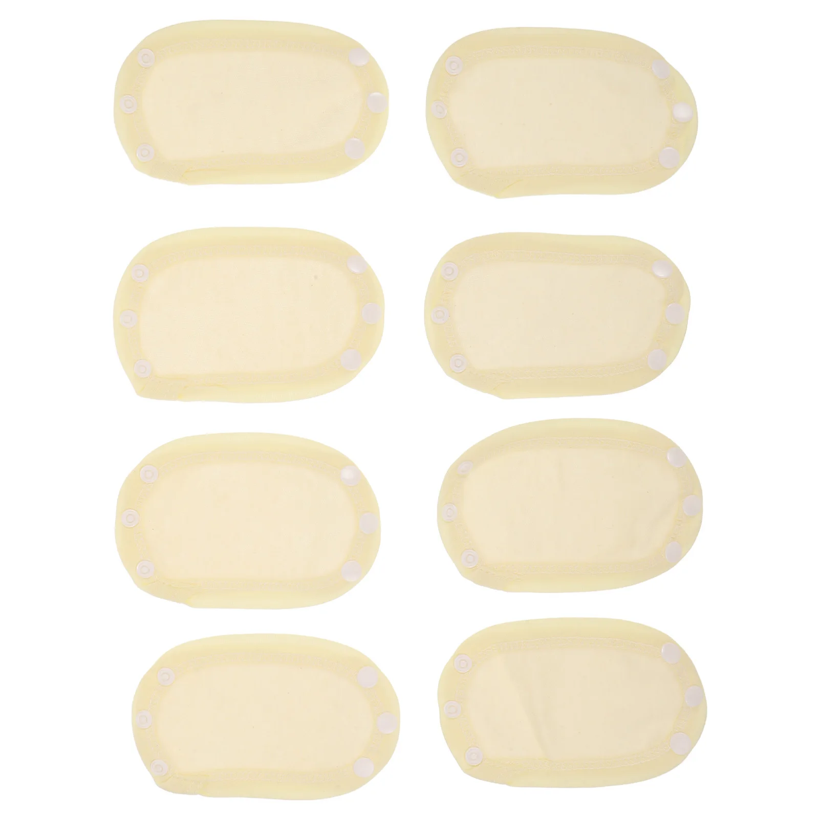 

8Pcs Cotton Baby Bodysuit Snap Extenders Infant Romper Extension Pads Comfortable Soft Lengthen Onesie Extender for Toddler