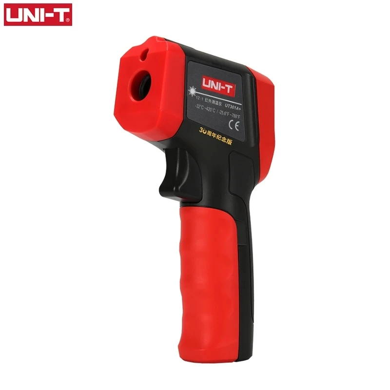 UNI-T UT301A+ UT301C+ Infrared Thermometer Digital Measure Temperature Non-contact Circle Laser Thermometer Temperature Gun