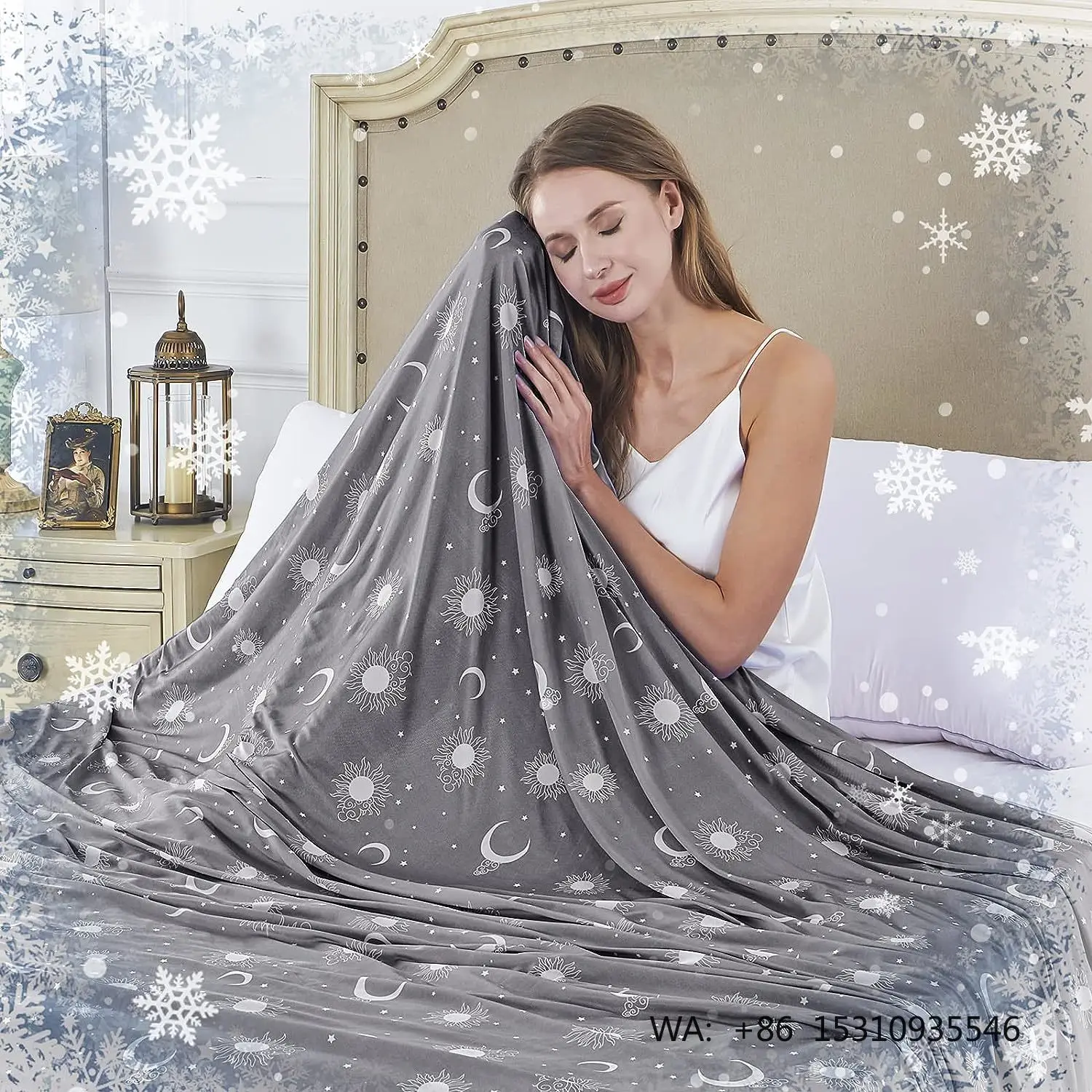 New Arrival Ice Cold Nylon Throw Blanket Summer Reversible Bamboo Cooling Blankets for Sleeping
