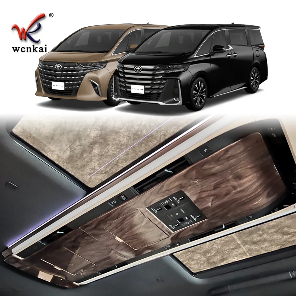 Suitable for Toyota's 23 Alphard/Vellfire 40 Series exclusive rear ceiling light decorative frame