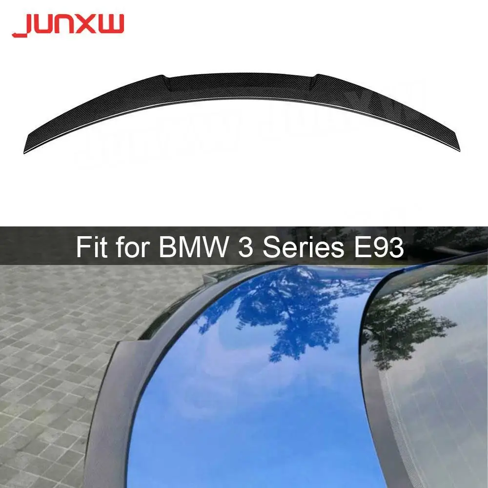 

Dry Carbon Fiber Rear Trunk Boot Lip Spoiler For Bmw 3 Series E93 M3 Convertible 2006-2012 Trunk Spoiler Wing Lip Car Styling