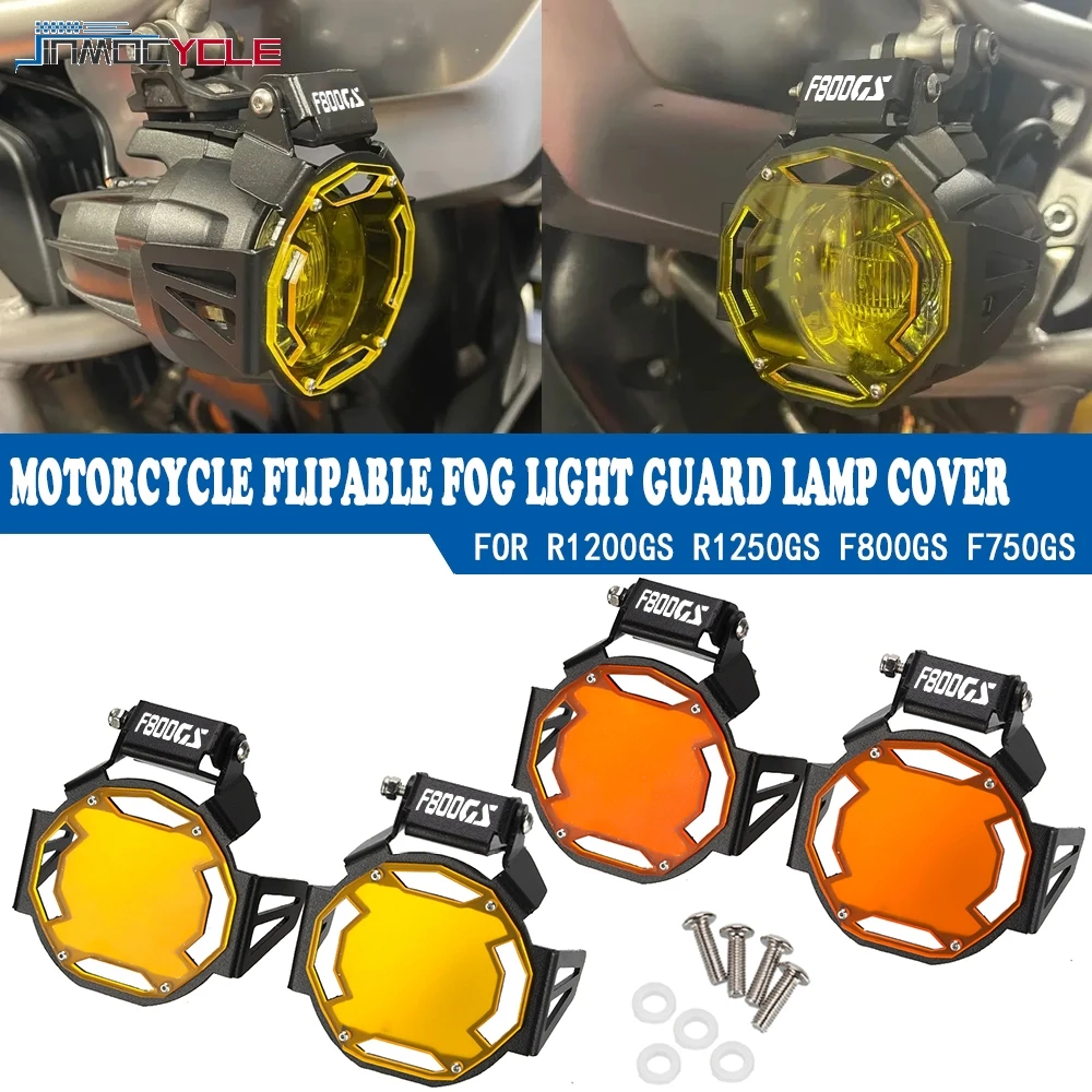 

For BMW F800GS F 800 GS F800 GS F 800GS 2008-2016 2015 2014 2013 2012 Motorcycle Flipable Fog Light Protector Guard Lamp Cover