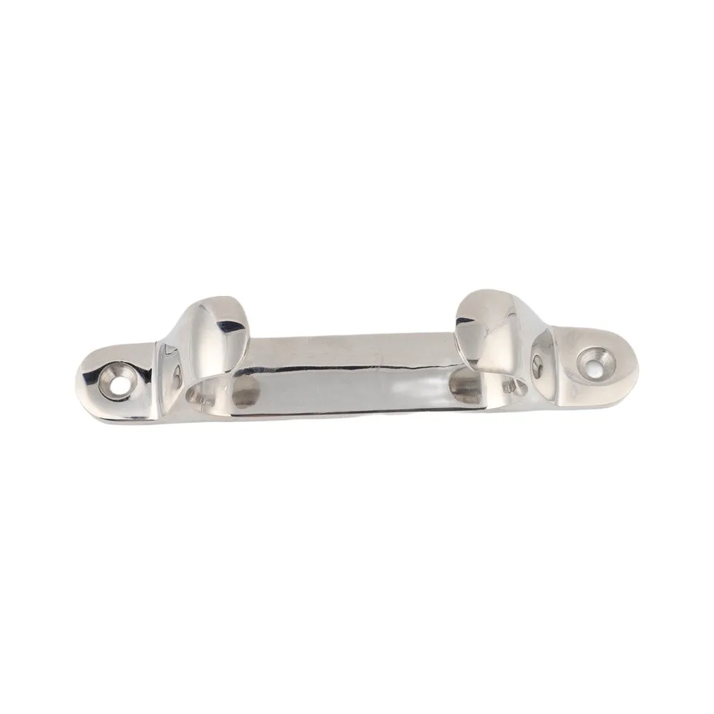 6 Inch 316 Stainless Steel Bow Guide Rail Direct Cable Conductor For Boat Mooring Pillar Fairlead Chock Hardware