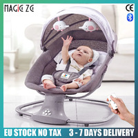 Bluetooth Baby Cradle Electric Rocking Chair for Newborns with Music Function Baby Swing Multifunctional Baby Rocker for Toddler