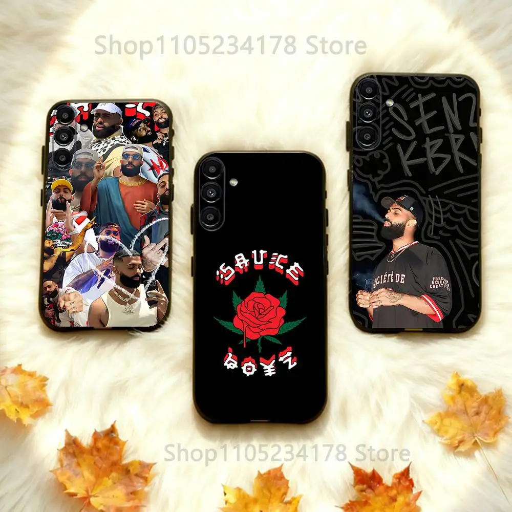 

Eladio Carrion singer Phone Case For Samsung Galaxy A73,31,32,72,41,53,52,71,22,5G,Note,J7,8,9 Soft Black Cover