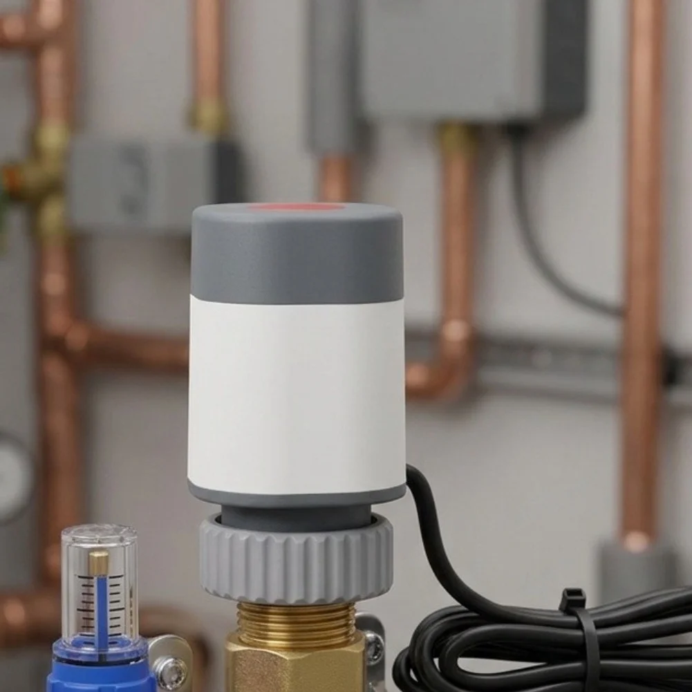 Smart Electric Thermal Actuator Radiator Thermostatic Valve For Underfloor Heating Temperature Control Thermostat Radiator Valve