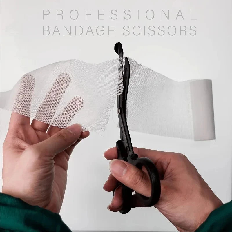 Medical Trauma Shears, Emergency First Aid Scissors for Paramedic, Outdoor Survival & Bandage Cutting