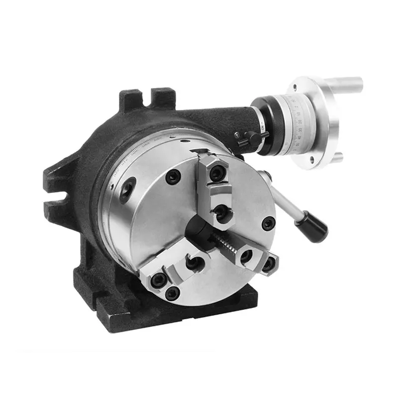 CS-8 Horizontal Vertical Super Indexing Spacers Dividing Head Of Milling Machine Tool Calmping