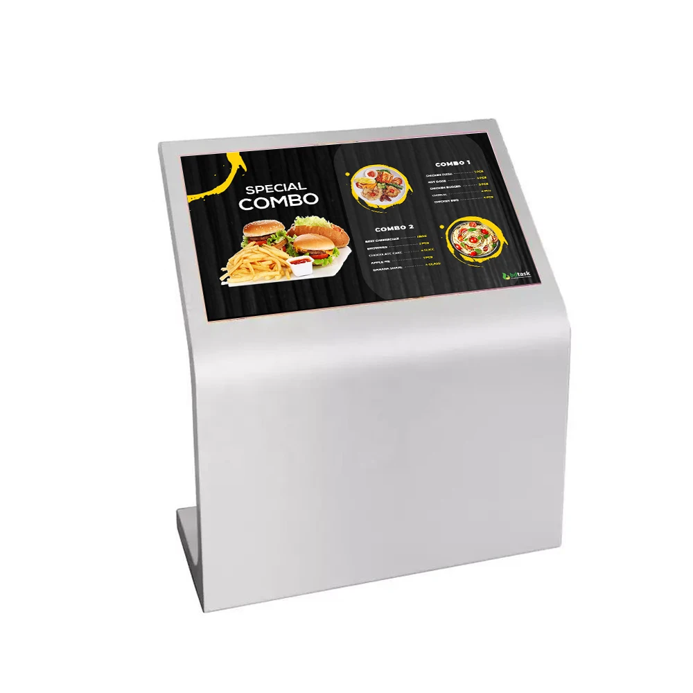 

49 Inch Touch Screen Kiosk U Shape Totem Display Interactive Screen Network Wifi Interactive Information Inquiry Screen Display