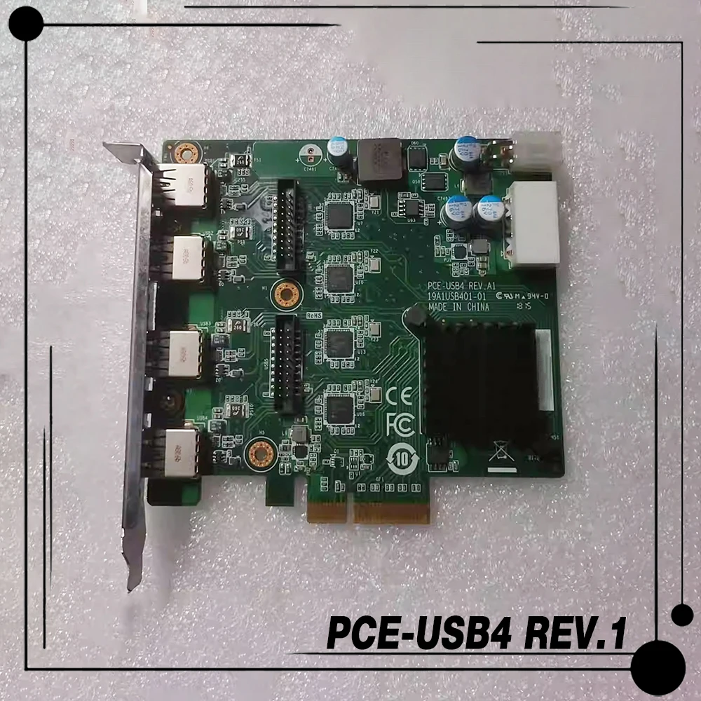 

PCE-USB4 REV.1 For ADVANTECHA PCE-USB4_8 Video Capture Card