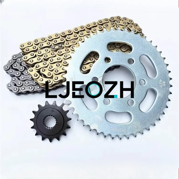 For  Benali Xunlong BJ150S/150-31 Front and Rear Tooth Plate Sprocket Plate Oil Seal Chain