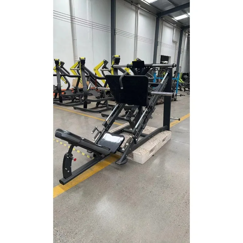 Commercial fitness equipment weighing electroplating loading linear leg press