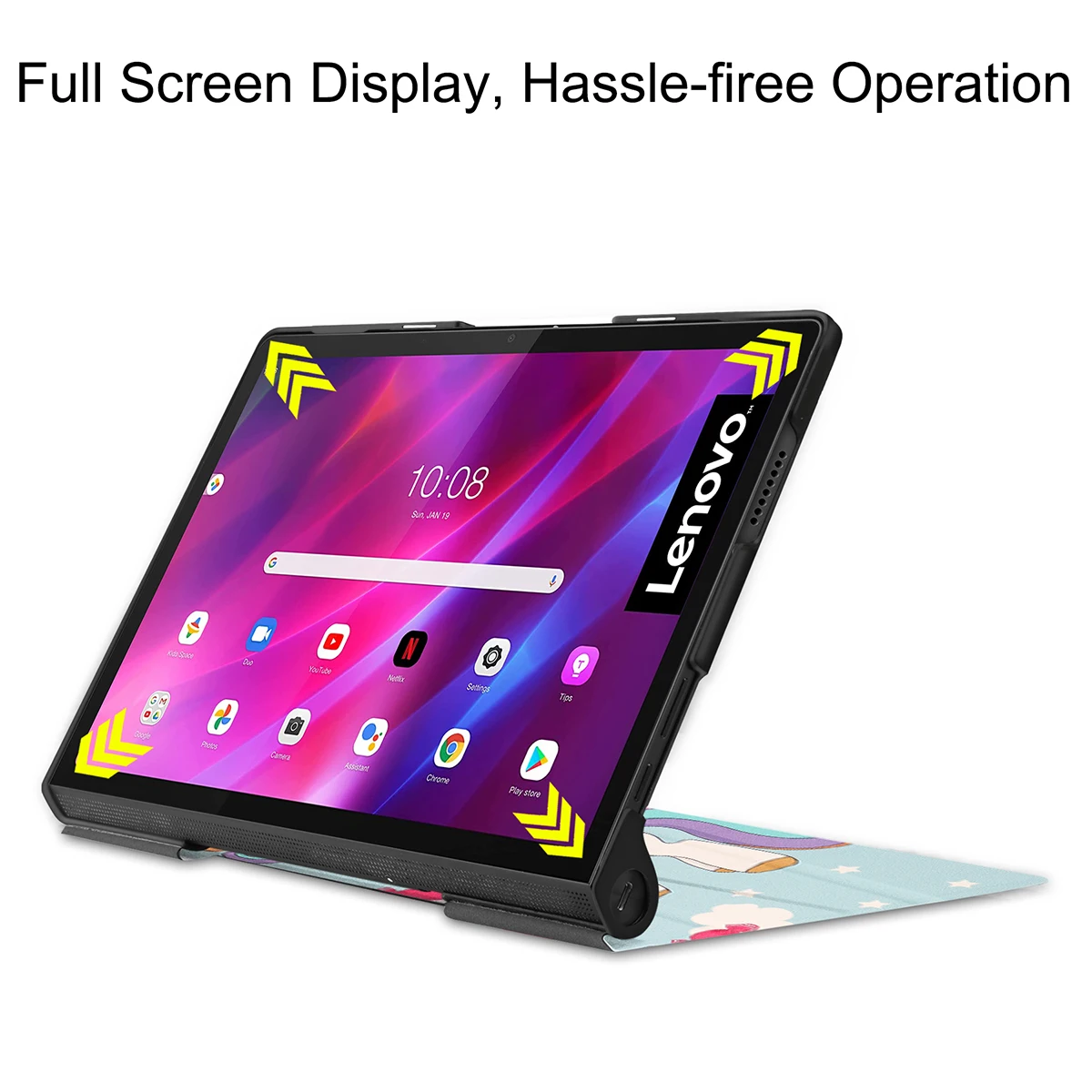 Magnetic Stand for Lenovo Yoga Tab11 YT-J706 Smart Tab 10.1 Tab 5 YT-X705 Tablet Holder Stand Case Cover Shell Funda +Gift Pen