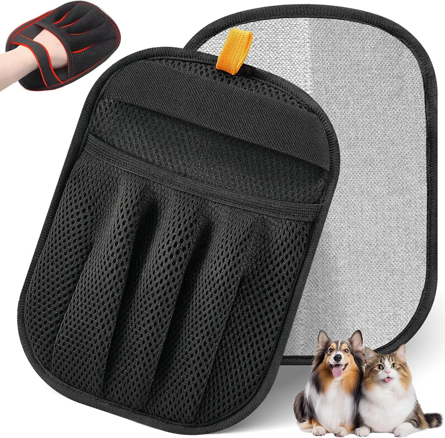 Pet Hair Removal Glove for Cats Dogs Electrostatic Glove Magic Brush gloves cat glove pet grooming pet items grooming items