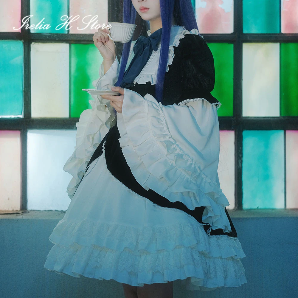 Irelia H Anime Bernkastel When They Cry Bernkastel  Cosplay Costume Anime Bernkastel lolita dress female Halloween Costume