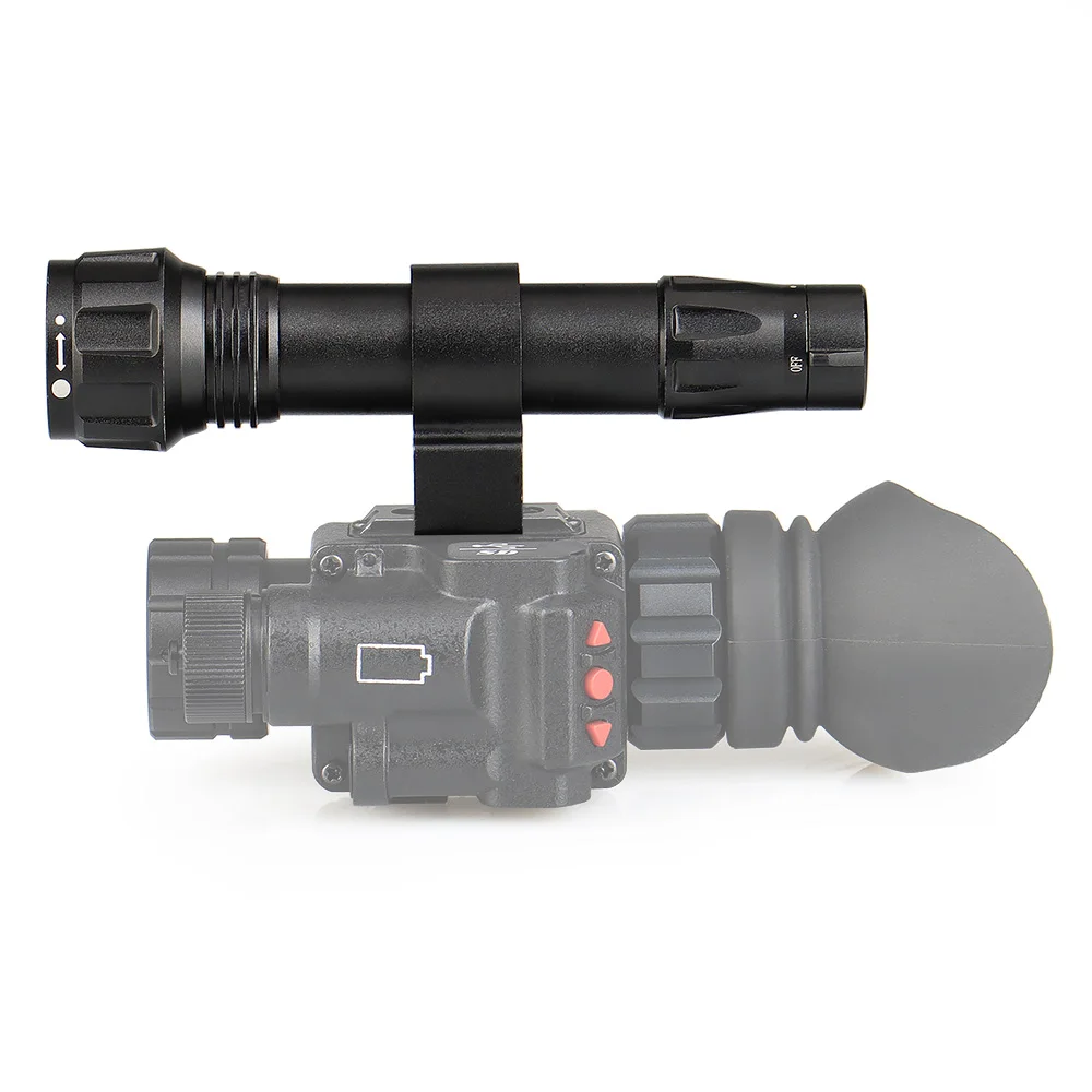 Hot Items 850nm IR NVG light NVM-14 night vision infrared laser tactical flashlight with 2 Mounts 21.2mm and 11mm gs15-0159