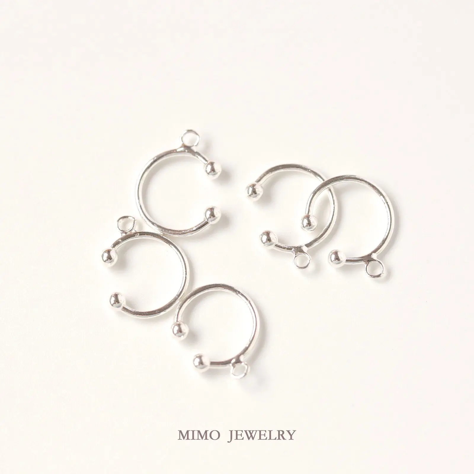 

Gold Plated Copper Earrings Base Blank Ear Bone Clips Without Pierced Ears DIY Jewelry Making Supplies