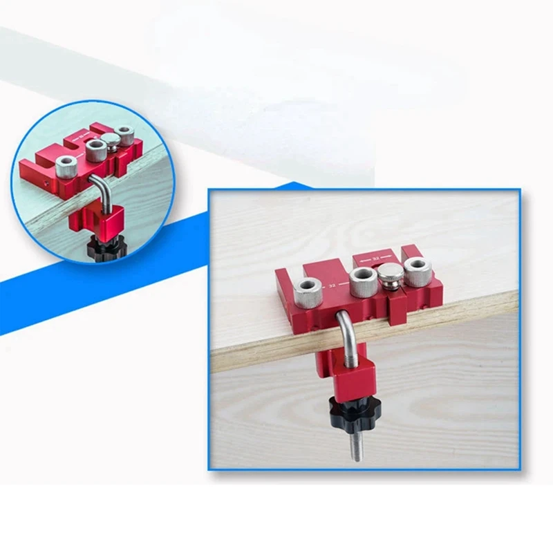 Lokalizator 3 w 1 Pozycjonowanie płyty pomocniczej Precyzyjna tablica skali 6 8 10 mm Drewniany czop z zaciskiem skalującym