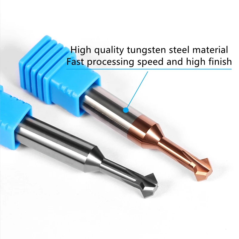 Milling Cutters Up And Down Chamfering Cutters Carbide-coated Positive And Negative 90 Degree Double-sided Chamfering CNC Tool